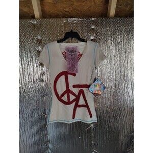 C-Bar-A Love Stock Ranch by Christian Audigier Independent Cowgirl Shirt